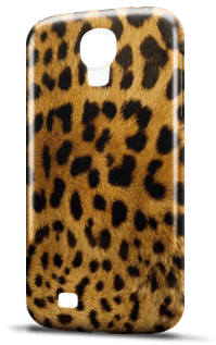 Funda carcasa personalizada con foto textura piel leopardo tigre